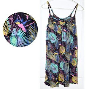 NWT H&M Floral & Bird Print Dress w/ Pockets